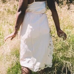 Vintage Lingerie Silk & Lace slip